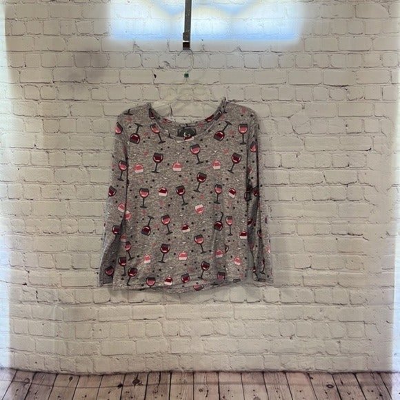 PJ COUTURE Wine 2-Piece Pajama Set - Picture 6 of 6